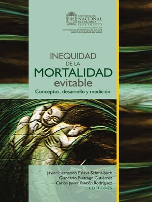 cover image of Inequidad de la mortalidad evitable